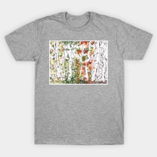 Birch Forest, Four Seasons T-Shirt